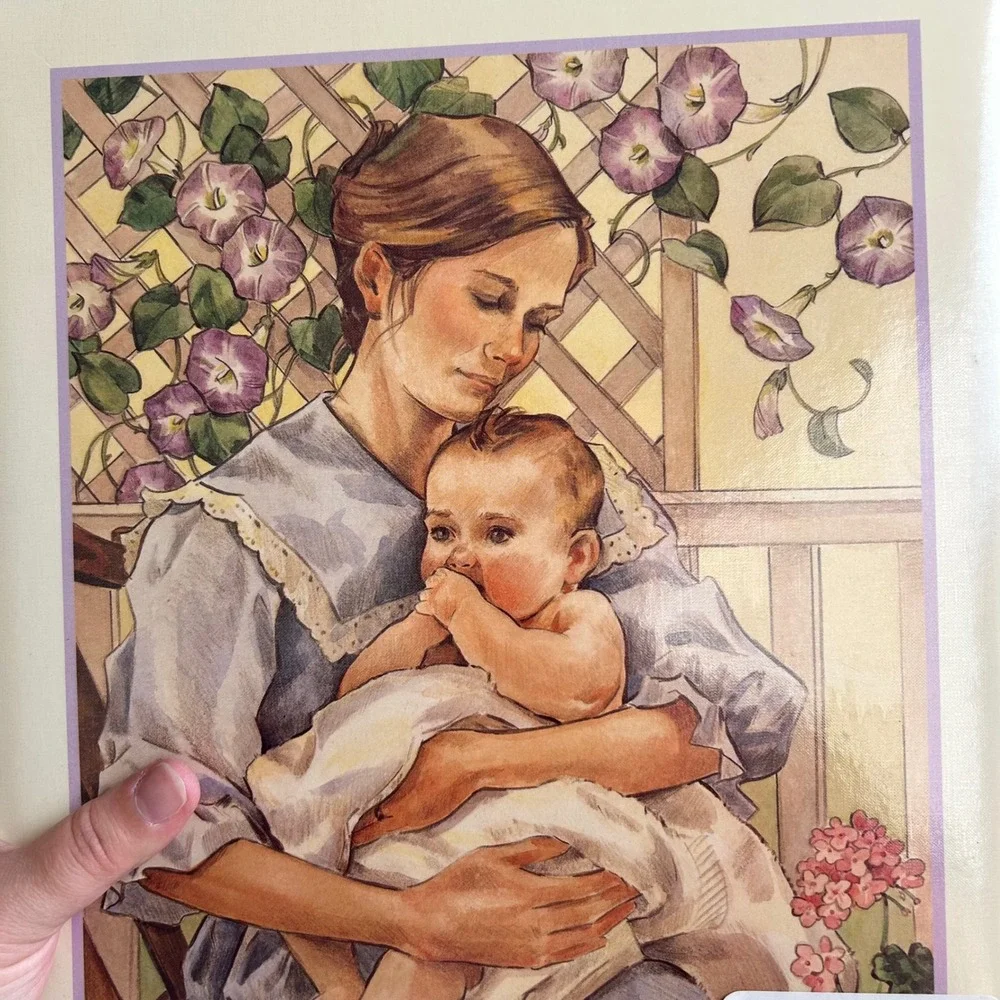 Vintage Hallmark Refillable Baby Book Record Photo Album Time Remember Keepsake